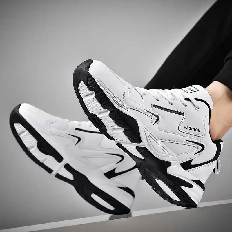 Latest Women Formal Wear - เย็นฤดูใบไม้ผลิ GYM รองเท้าผ้าใบ Casual Loafers Mens