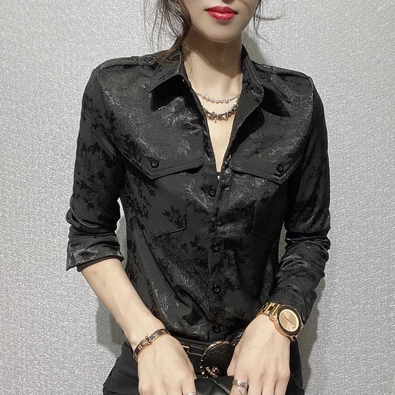 หญิงเสื้อฤดูใบไม้ผลิและฤดูใบไม - Women Formal Office Wear Tops บทวิจารณ์และราคา