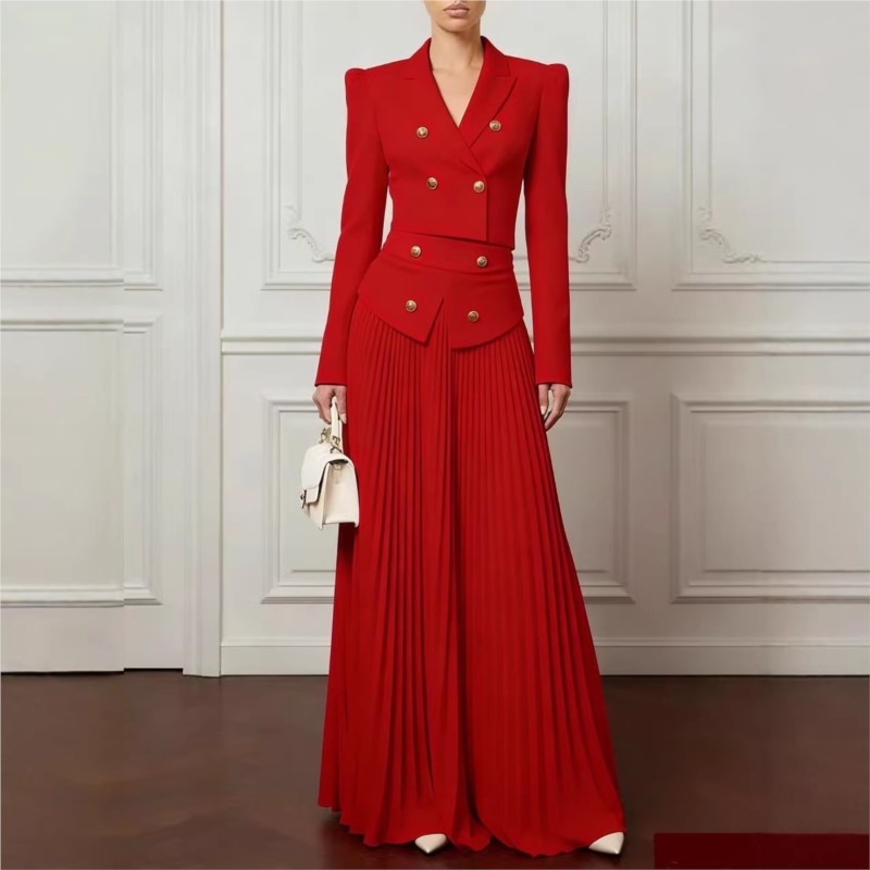 ชุดสูท 2 ชิ้น ดีไซน์หรูหรา เสื - Formal Attire Woman บทวิจารณ์และราคา