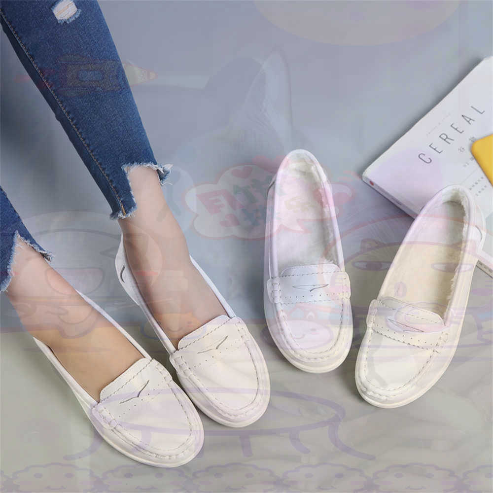 Soft SLIP-ON สตรีขนาดใหญ่รองเท - Latest Women Formal Wear บทวิจารณ์และราคา